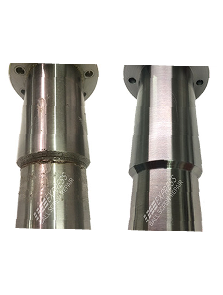 Y axis NSK ball screw assembly from a Unison Dedtru centerless grinder